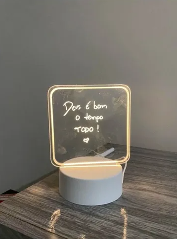 Luminária De Mesa - GlowNote™